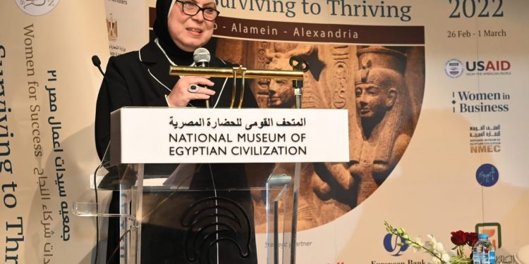 وزيرة الصناعة :دعم وتمكين المرأة على رأس أولويات خطة عمل الدولة المصرية