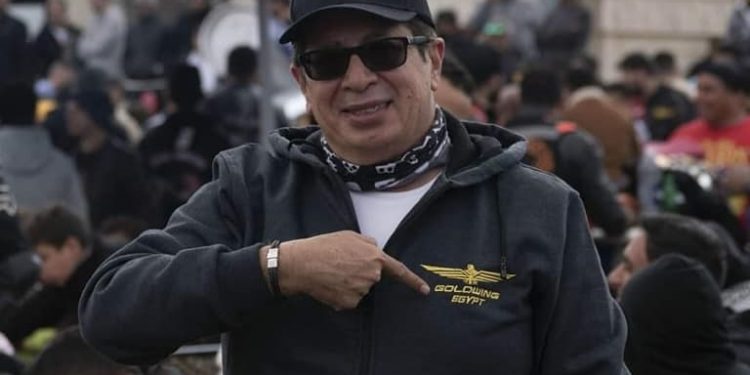 أيمن رضاً ممثلاً ومشرفاً لمجلس الدراجين العرب في مصر