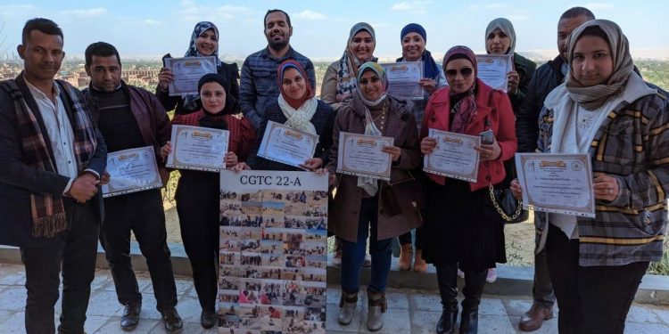 تخريج الدفعة رقم ٢٠ من مدرسة حفائر المبتدئين بالمجلس الأعلى للآثار