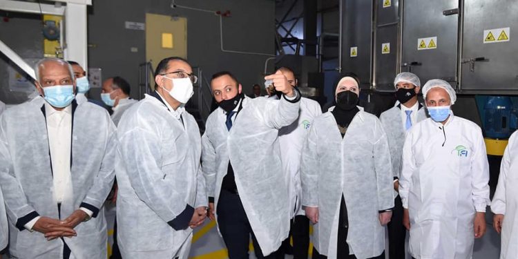 تفاصيل زيارة رئيس الوزراء لمصانع المنتجات الغذائية بالمنطقة الاستثمارية في 6 أكتوبر