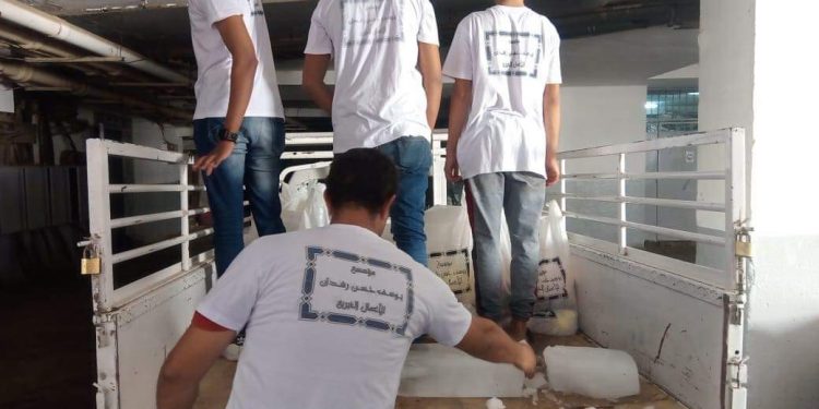 مؤسسة يوسف حسن رشدان توزع 5000 كرتونة غذائية على الأسر المستحقة في رمضان