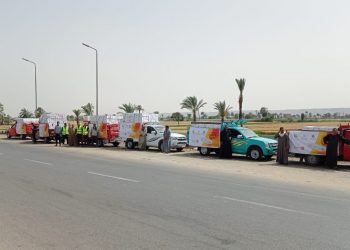 مبادرة "بالخير جايين " تصل قرى أسيوط الأكثر إحتياجاً