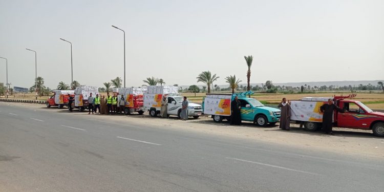 مبادرة "بالخير جايين " تصل قرى أسيوط الأكثر إحتياجاً