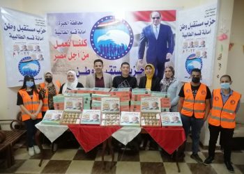 توزيع «هدية الرئيس» من كعك العيد على أهالي الطالبية برعاية «مستقبل وطن»