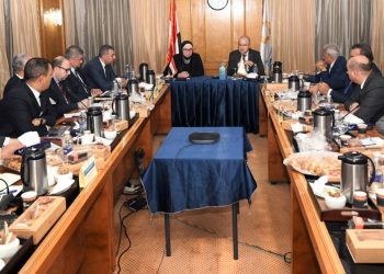 اجتماع وزيرة الصناعة مع مجلس ادارة اتحاد الصناعات المصرية