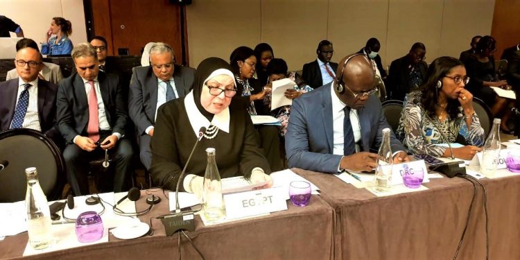 وزيرة الصناعة تشارك في فعاليات الاجتماع الوزاري لوزراء التجارة الأفارقة