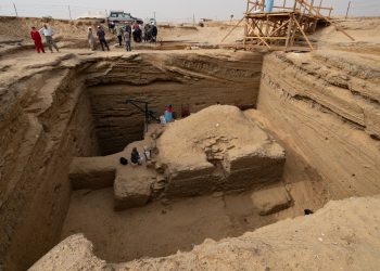 الكشف عن مقبرة قائد الجنود الأجانب فى أبوصير  دليل على أول عولمة حقيقية فى العالم القديم