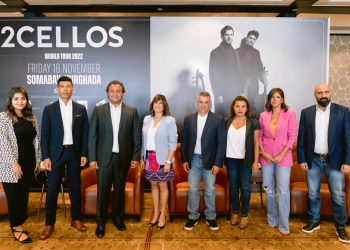 سوما باي تستضيف فرقة 2CELLOS العالمية لأول مرة في مصر