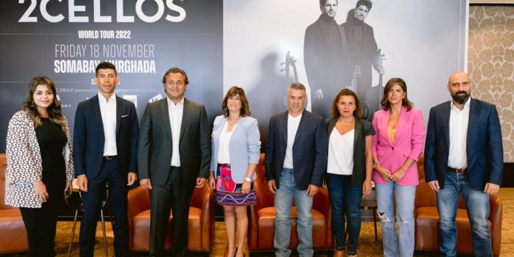 سوما باي تستضيف فرقة 2CELLOS العالمية لأول مرة في مصر