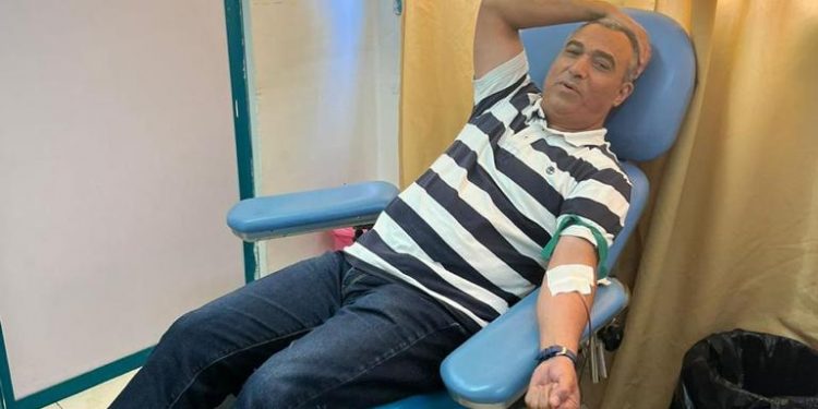 «مستقبل وطن» يطلق حملة للتبرع بالدم ويخصص 50 كيس بلازما دعماً لمصابي حريق كنيسة أبو سيفين