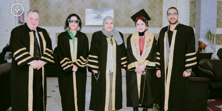 الباحثة هنا سعد تحصل على الماجستير في العلوم النفسية بجامعة بني سويف بتقدير إمتياز