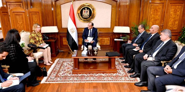 وزير الصناعة يبحث مع ممثل اللجنة الاقتصادية للأمم المتحدة في أفريقيا تطوير صناعة الأثاث