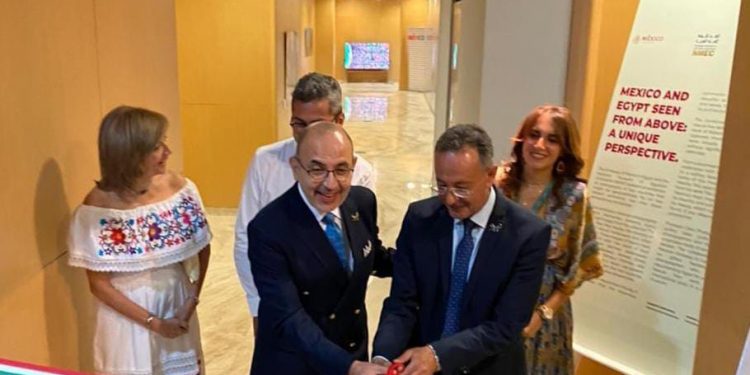 افتتاح معرض الصور الفوتوغرافية عن مصر و المكسيك بالمتحف القومي للحضارة