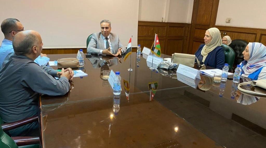 برنامج تدريبي لوفد وزارة الصناعة الأردني في المعالجات التجارية