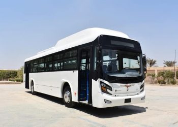 بالصور .. النصر للسيارات تصنع حافلة نقل جماعي تعمل بالغاز الطبيعي