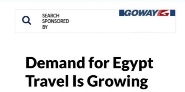 موقع Travel Market Report: تزايد الطلب السياحى على مصر