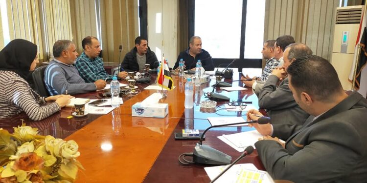 لجنة المعارض بغرفة صناعة الجلود تبحث آخر استعدادات معرض القاهرة الدولي للجلود