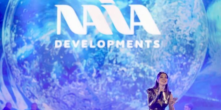 نانسي عجرم في مصر للمشاركة في إطلاق “نايا للتطوير العقاري”