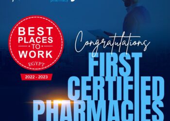 «بيست بليس البريطانية» تمنح «صيدليات العزبي» شهادة أفضل أماكن العمل في مصر لعام ٢٠٢٢