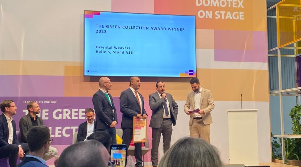 "النساجون الشرقيون" تفوز بجائزة "أفضل مجموعة خضراء" في دوموتيكس - هانوفر