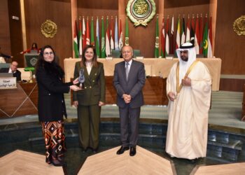 تكريم جهينه في فعاليات اليوم العربي للإستدامة على هامش مؤتمر جامعة الدول العربية للتنمية المستدامة