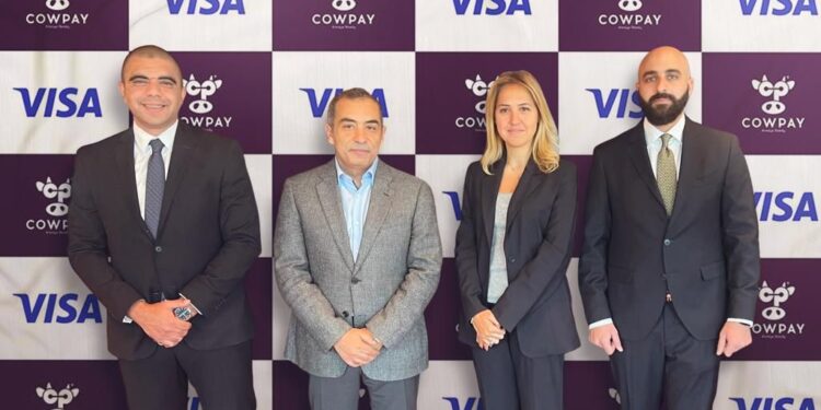 «CowPay» توقع مع «فيزا» اتفاقية لتطوير وتقديم حزمة جديدة من خدمات المدفوعات الإلكترونية
