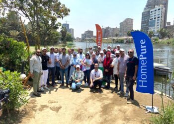 كيونت تشارك فيري نايل في حملة لتنظيف مياه النيل من المخلفات البلاستيكية