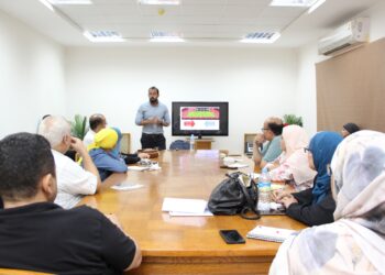 “تحديث الصناعة” يدرب  عدد من الباحثين ورواد الأعمال في المركز القومي للبحوث