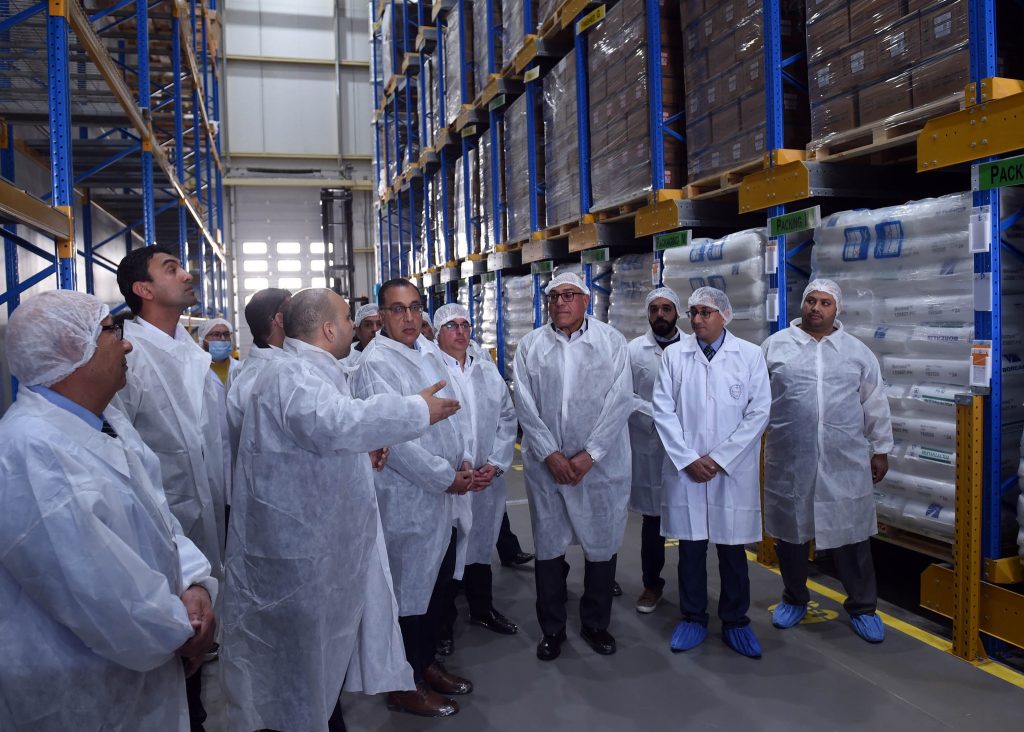 زيارة رئيس الوزراء لمصنع أتيكو فارما إيجيبت للأدوية