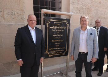 وزير السياحة ومحافظ القاهرة يفتتحان جامع سليمان باشا الخادم بعد الانتهاء من ترميمه