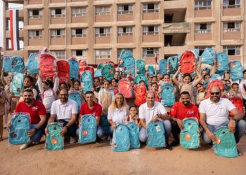 بي تك تفاجئ طلاب محافظات الدلتا بشنط مدرسية جديدة فى أولى أيام العام الدراسي بالتعاون مع بنك الكساء 