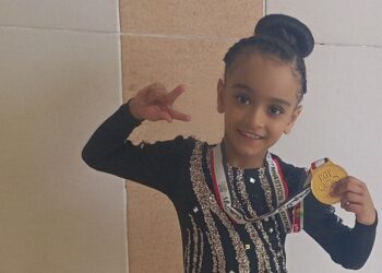 جويريه طه تتوج بذهبية بطولة كأس مصر لجمباز الايروبيك مرحلة ٩ سنوات فردي انسات    