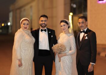 "صناع مصر" يهنئ المهندس يحيي أبو حلقة وكيل غرفة صناعة الجلود لزفاف نجله