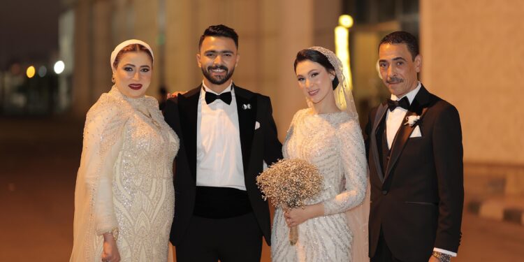 "صناع مصر" يهنئ المهندس يحيي أبو حلقة وكيل غرفة صناعة الجلود لزفاف نجله