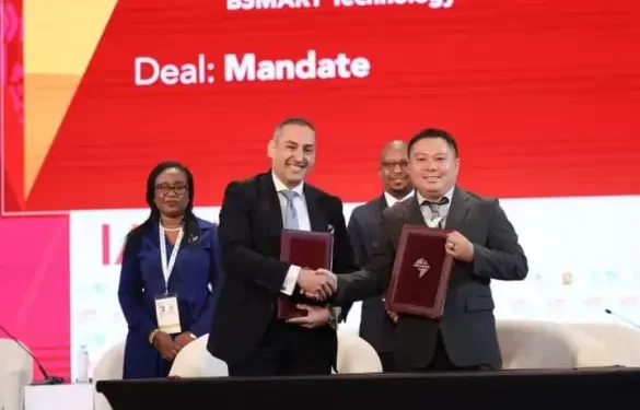 «أفريسكيم بنك» يوقع خطاب تفويض لـ”بسمارت تكنولوجي" بـ 1.8 مليار دولار