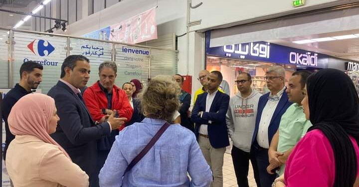 خلال البعثة التجارية للجزائر .. زيارات ميدانية لوفد «تصديري الغذائية» والطباعة الى سوق السمار وكارفور