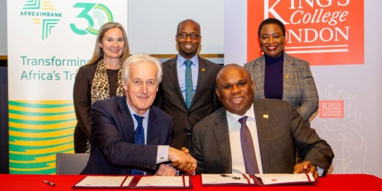 "أفريكسيم بنك" يوقع مذكرة تفاهم مع "King's" لدعم القطاع الصحي في نيجيريا