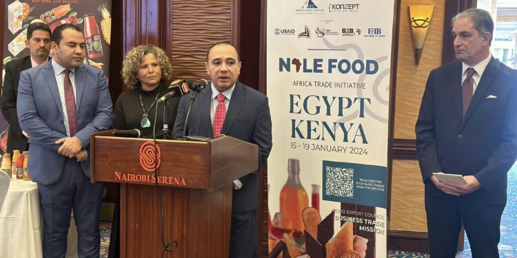 افتتاح البعثة التجارية للصناعات الغذائية المصرية في كينيا بمشاركة 26 شركة