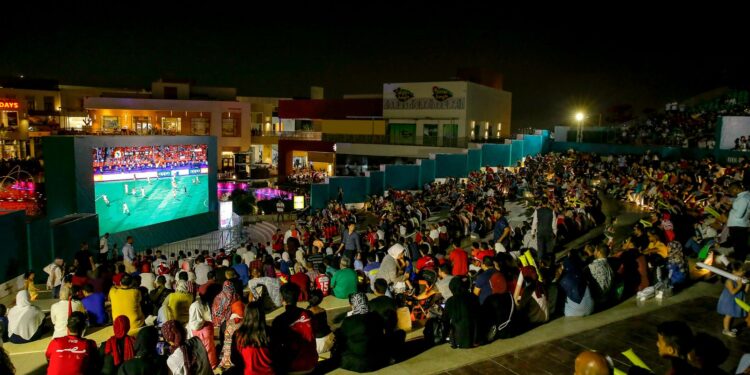 كايرو فستيفال سيتي مول يختتم فعاليات مشاهدة مباريات كأس الأمم الإفريقية في CFC Mall Fan Zone