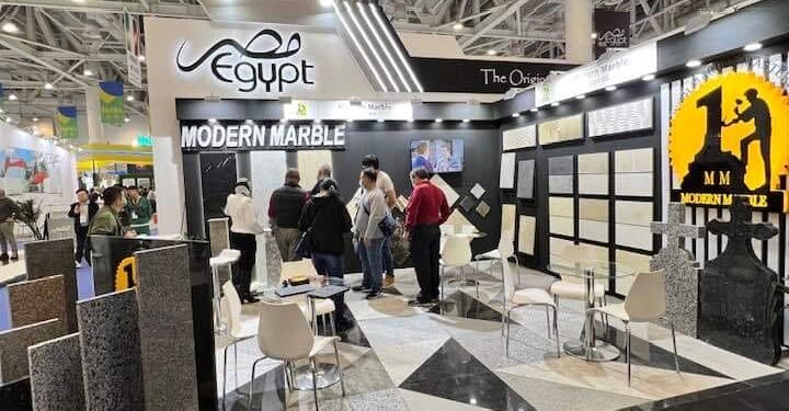"مودرن ماربل" للرخام والجرانيت تشارك في معرض Xiamen stone 2024 بالصين