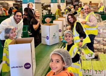 قناة للسكر تشارك بنك الطعام في نشر الفرح فى شهر رمضان