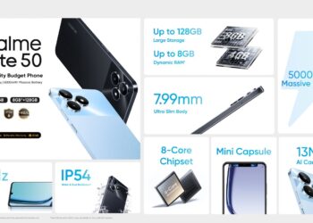 ريلمي تطلق أحدث هواتفها الذكية "نوت 50"