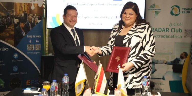 "تصديري الهندسية" يوقع اتفاقية تعاون مع Afreximbank للتوسع في التجارة والاستثمار في أفريقيا