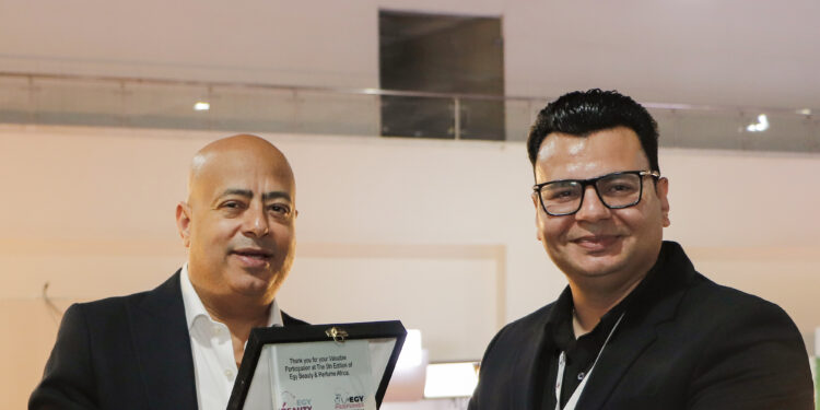 بالصور .. «جيم جروب» عملاق مستحضرات التجميل تشارك بجناح قوي في معرض إيجي بيوتي أفريكا