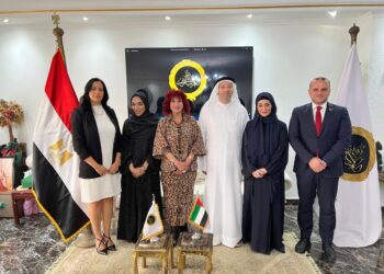 مباحثات بين "اتحاد المستثمرات العرب" ووفد المنطقة الحرة بالشارقة للتعاون الاستثماري المشترك