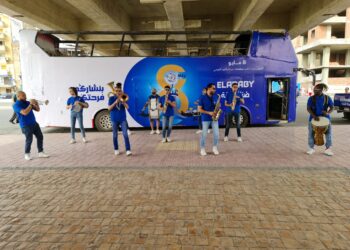 بالصور .. مجموعة العربى تشارك دمياط احتفالاتها بالعيد القومى