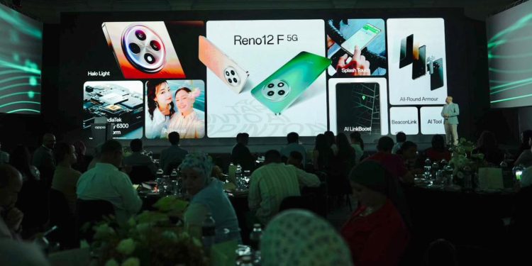 OPPO تُطلق Reno12 F 5G بتجارب الذكاء الاصطناعي المُبتكرة