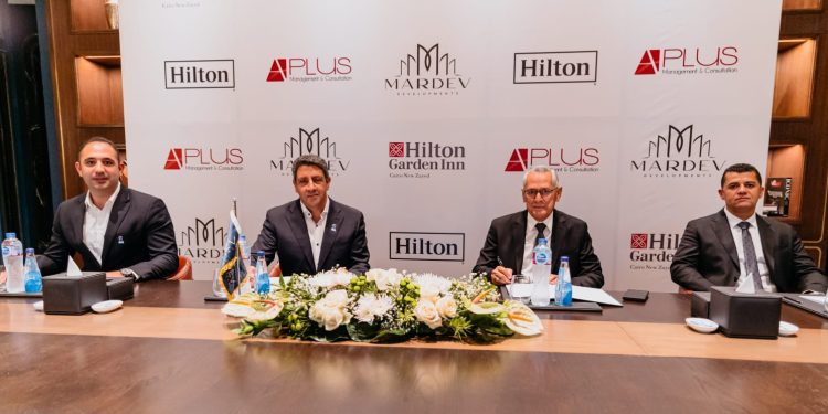 شركة «Mardev Development» تطلق فندق «Hilton Garden Inn» في مدينة زايد الجديدة بالشراكة مع «Hilton» ..ويضم 179 غرفة وجناحًا فندقيًا