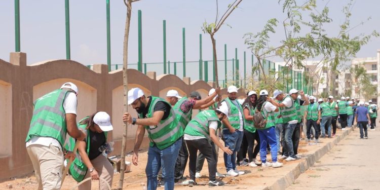 إطلاق المرحلة الأولى من مبادرة “الجذور الخضراء” GreenRoots، بالتعاون بين البيئة و شركة MSD للأدوية و (EPSF)
