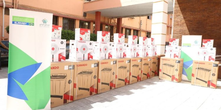 مؤسسة العربي تهدي ٦٠ جهازاً كهربائيا للفتيات المقبلات على الزواج في الشرقية